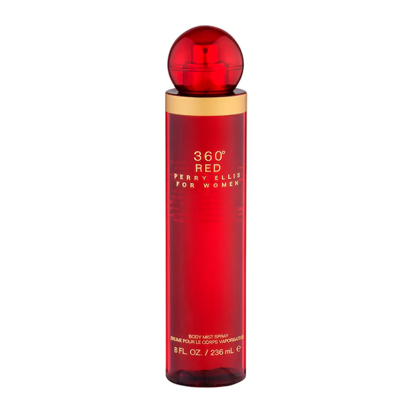 360 Red Body 236ml Body Mist - Dama