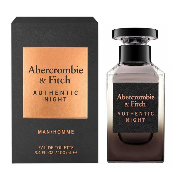 A&F Authentic Night 100ml EDT - Caballero
