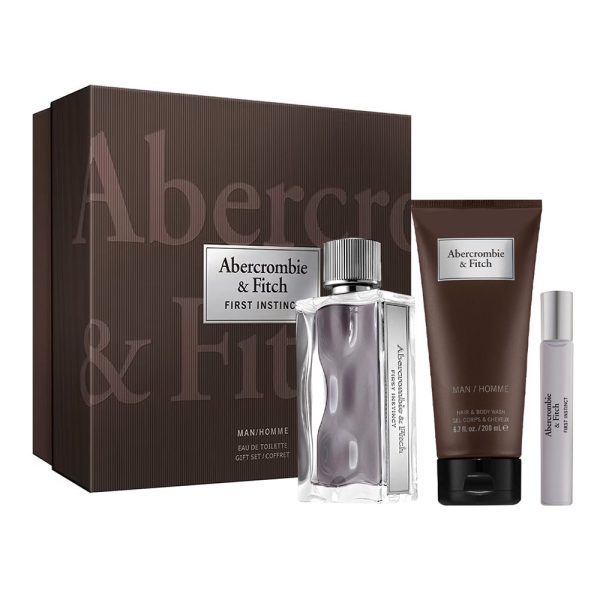 A&F First Instinct - Estuche 3 pzs - Caballero