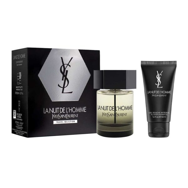 La Nuit de L'Homme by Yves Saint Laurent [Travel] Estuche 2pzs - Caballero