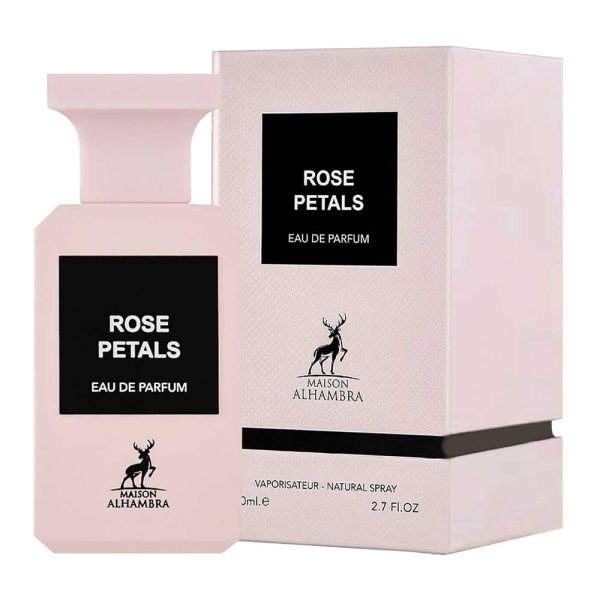 Maison Alhambra Rose Petals EDP 80ml - Dama