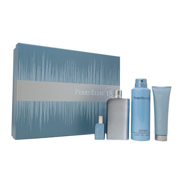 Perry 18 Estuche 4pzs EDT - Caballero
