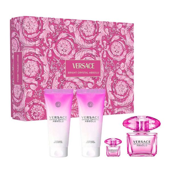 Versace Bright Crystal Absolu Estuche 4pzs - Dama