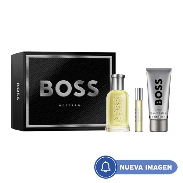 Boss Bottled #6 [Gris] - Estuche 3pzs - Caballero