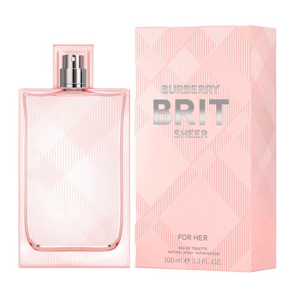 Burberry Brit Sheer   100ml EDT - Dama