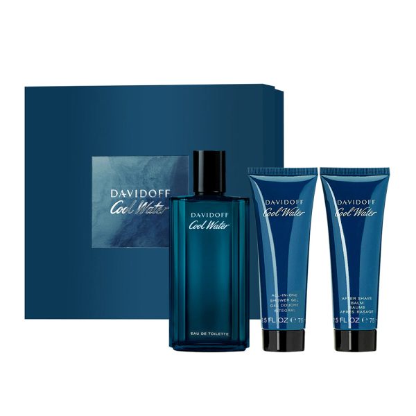 Cool Water Estuche 3pzs - Caballero