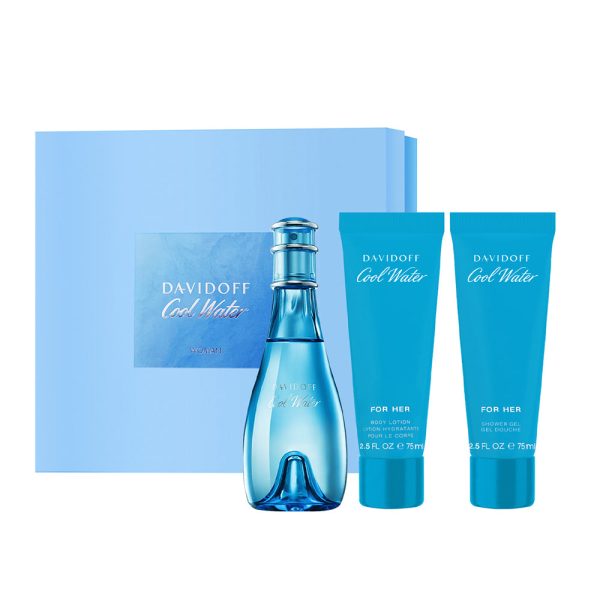 Cool Water Estuche 3pzs - Dama